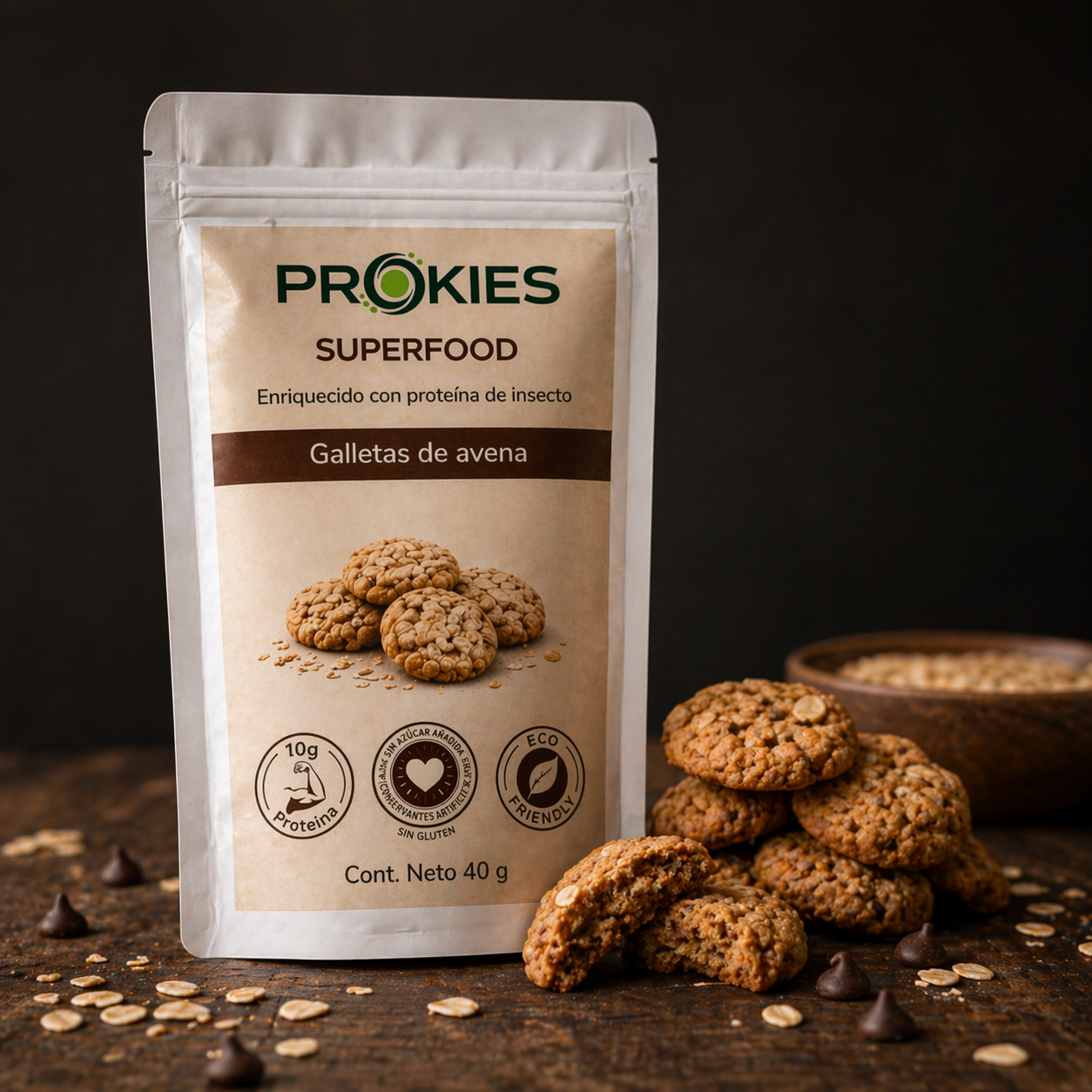 PROKIES Galletas de avena